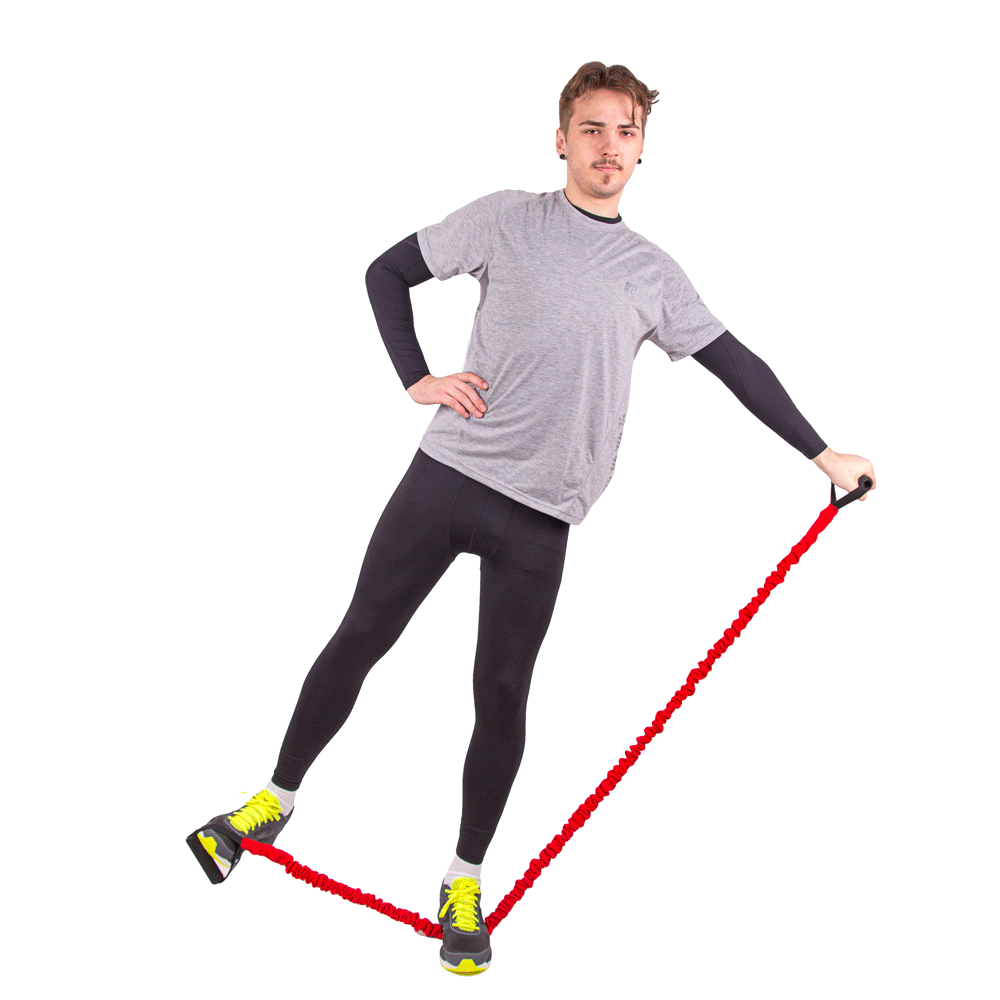 Gumový posilovač inSPORTline Morpo Light 130x0,9 cm / 1,4 kg žlutý (obrázek 4)