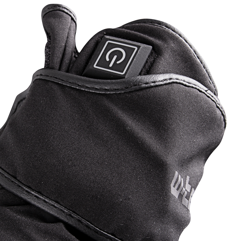 Vyhřívané moto a lyžařské rukavice W-TEC HEATston 2x2000 mAh černo-šedá XL - Obrázek 3