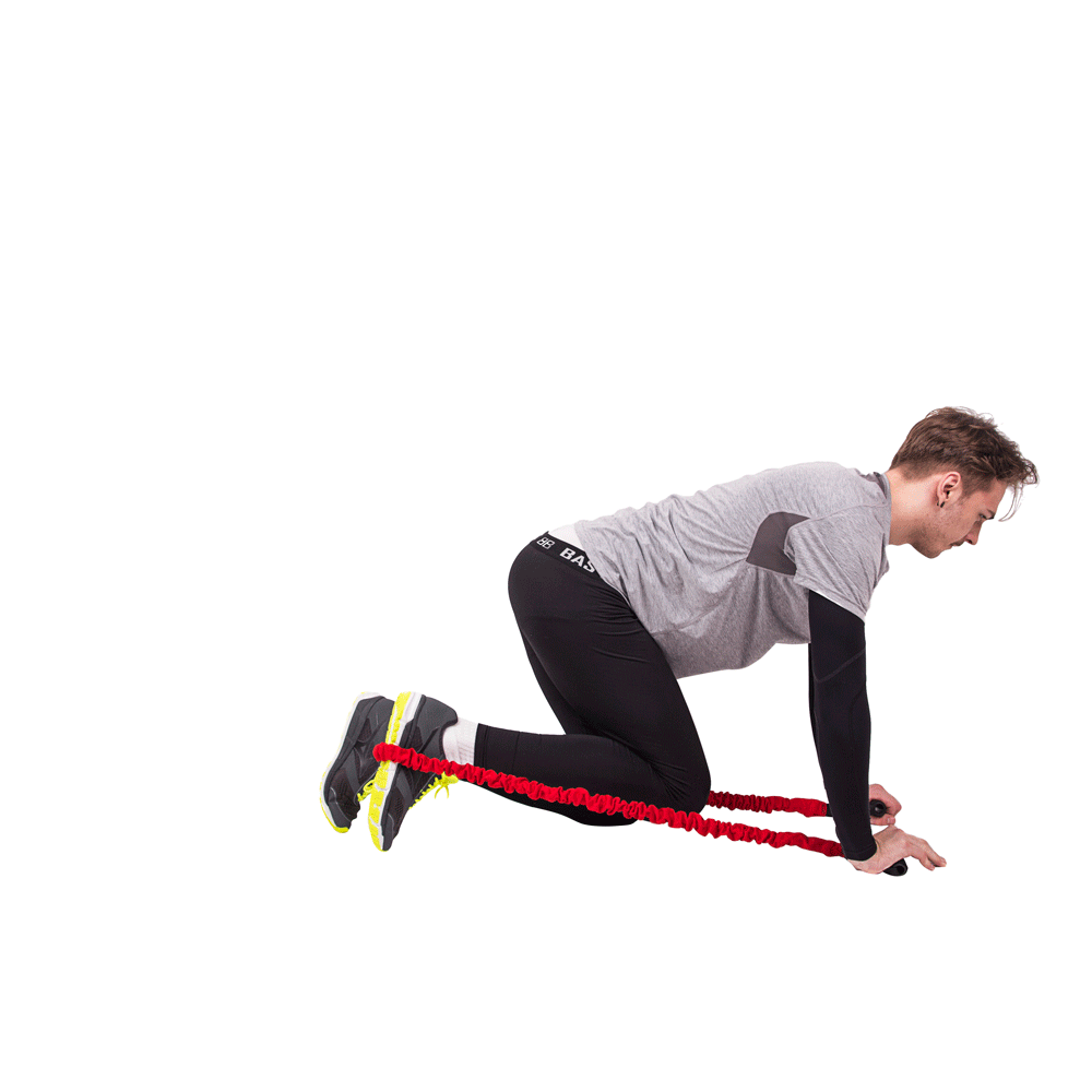 Gumový posilovač inSPORTline Morpo Heavy 130x1,1 cm / 3,8 kg červený - Obrázek 3