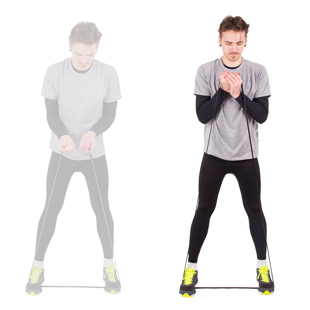 Posilovací guma inSPORTline Hangy Heavy 204x4,4 cm / 30 kg zelená - Obrázek 4