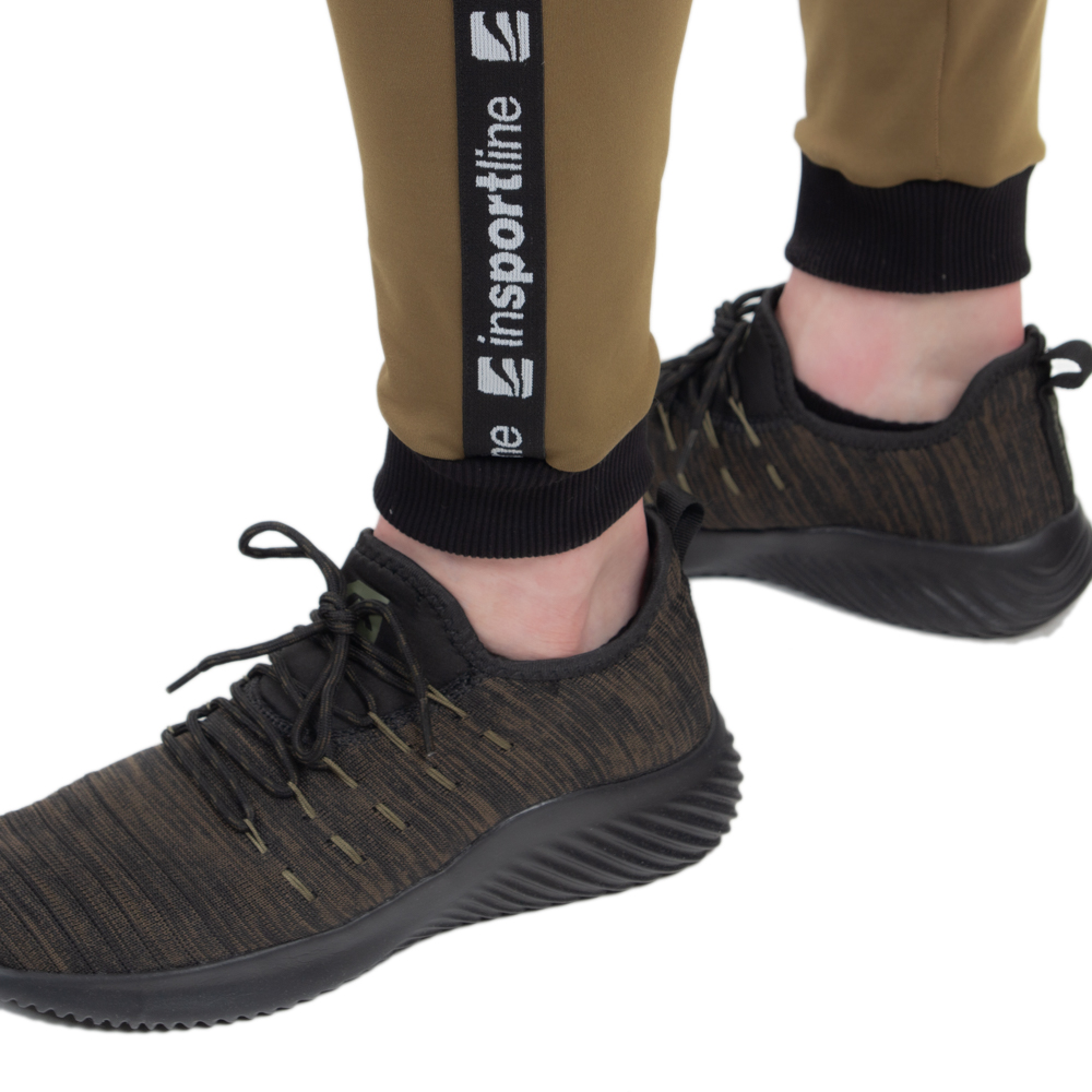 Pánské tepláky inSPORTline Comfyday Man  khaki  XXL  standardní