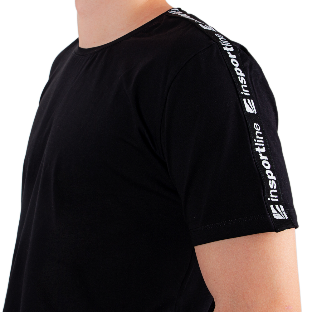 Pánské triko inSPORTline Overstrap černá L (obrázek 10)