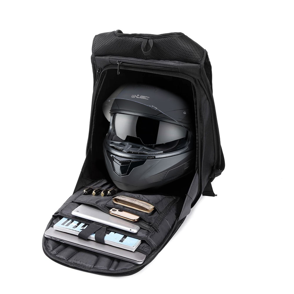 Skořepinový moto batoh W-TEC Shellter - Obrázek 5