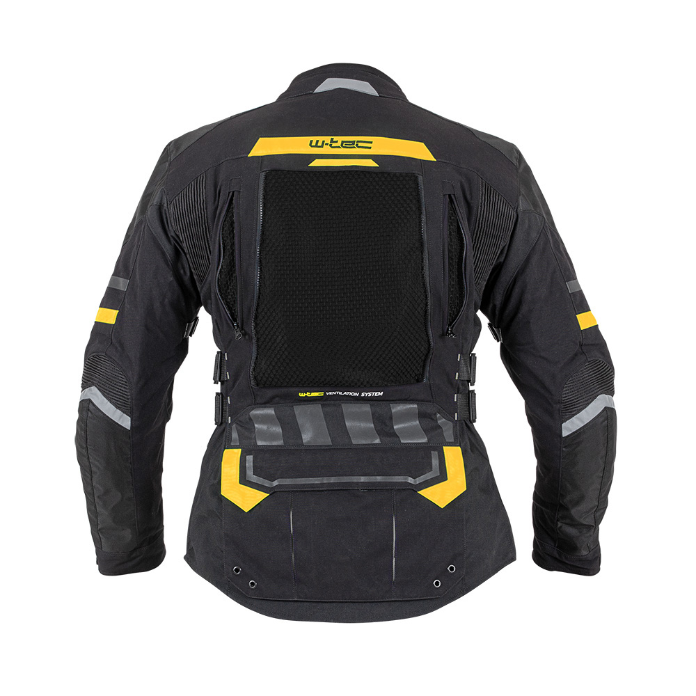 Moto bunda W-TEC Aircross černo-šedá 5XL (obrázek 8)