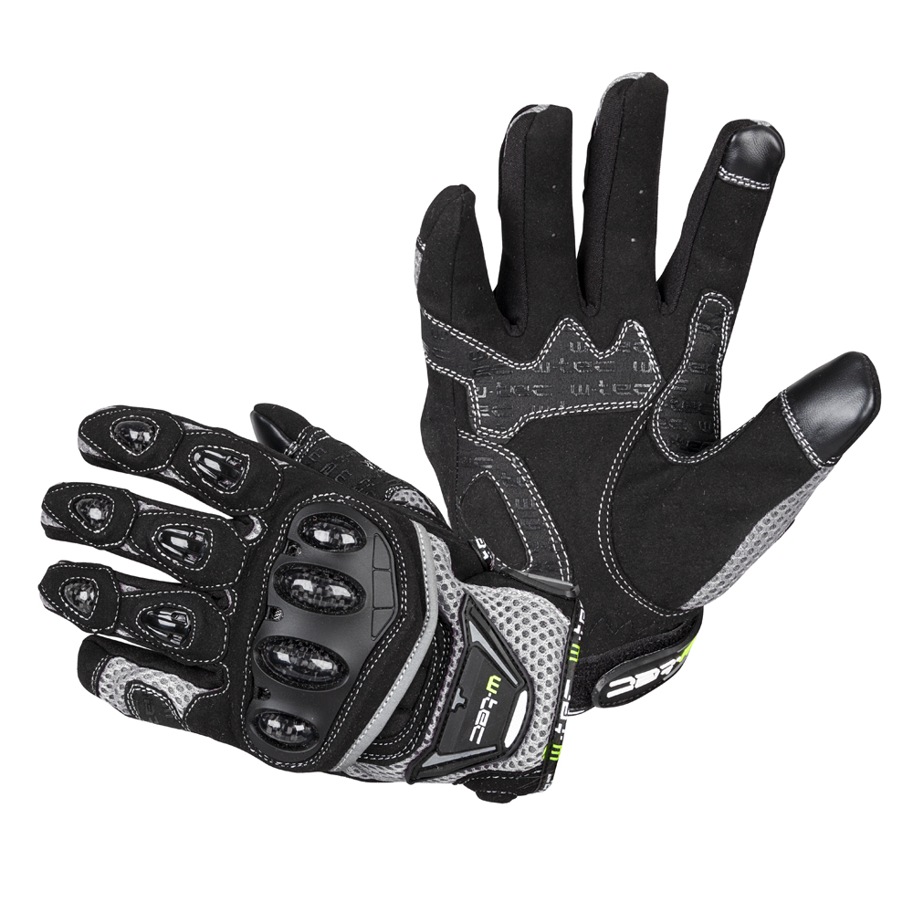 Moto rukavice W-TEC Upgear černo-šedá - 3XL