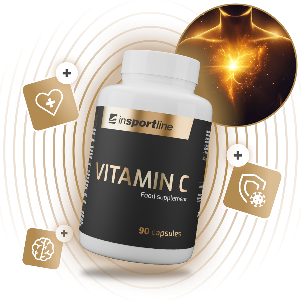 Doplněk stravy inSPORTline Vitamin C, 90 kapslí - Obrázek 3