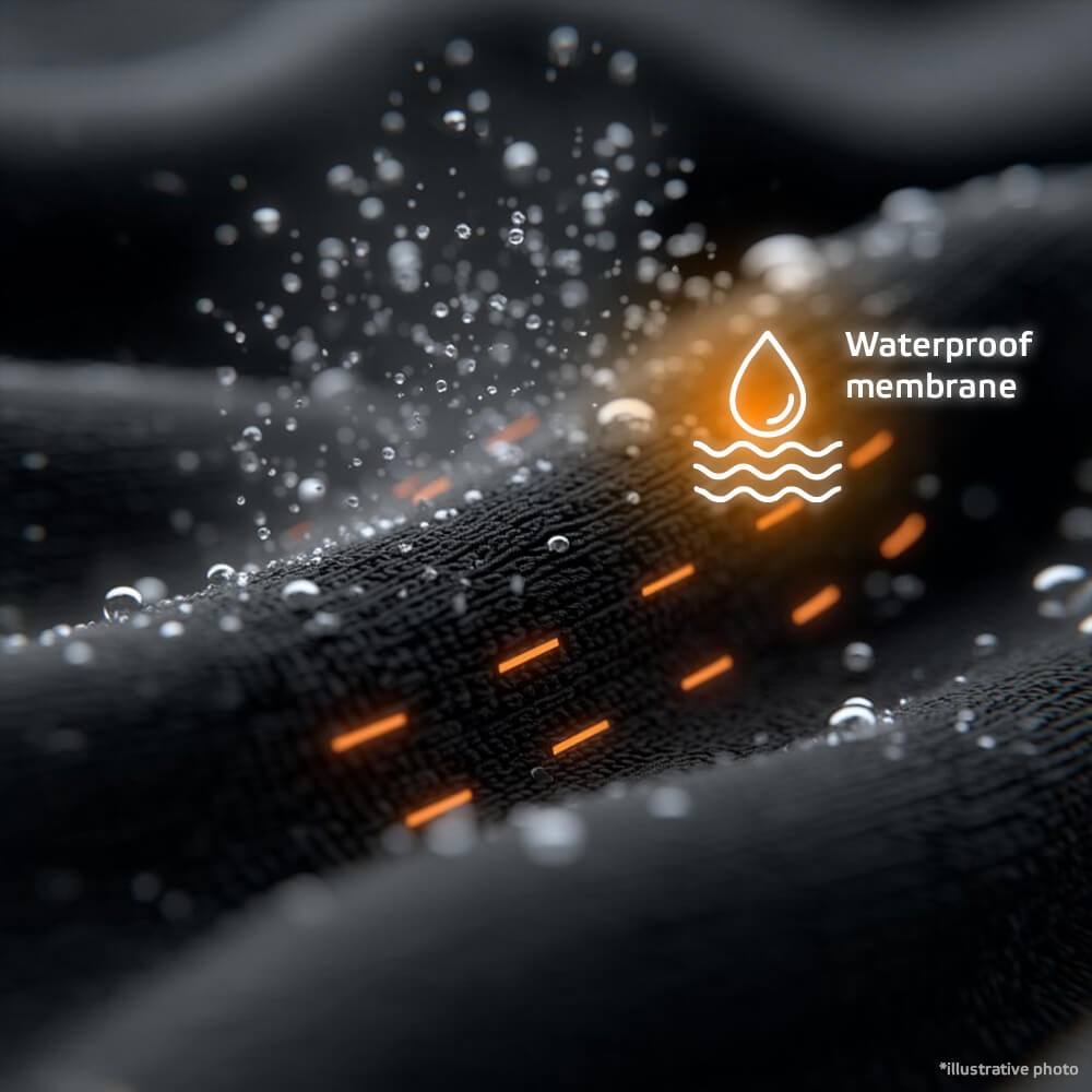 Merino nepromokavé ponožky inSPORTline Pantesa AG+ antibakteriální L (43-46) - Obrázek 4