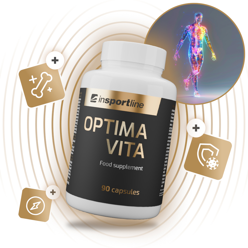 Multivitamin inSPORTline OptimaVita, 90 kapslí - Obrázek 3