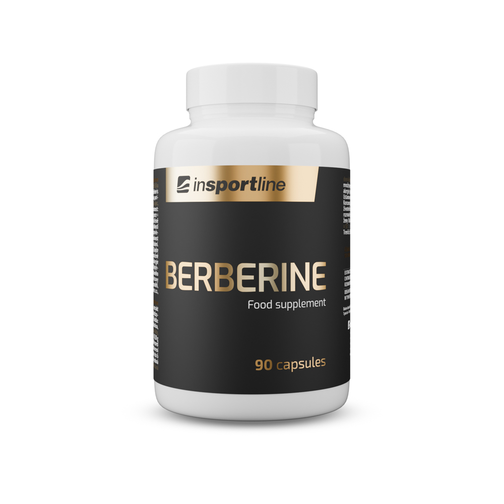 Doplněk stravy inSPORTline Berberine, 90 kapslí