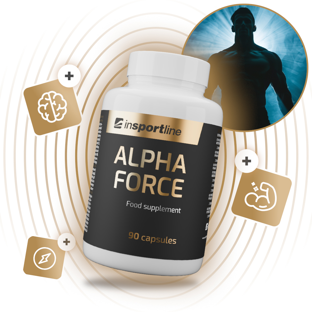 Stimulant inSPORTline AlphaForce, 90 kapslí, s extraktem z kotvičníku a dalších rostlin (obrázek 3)