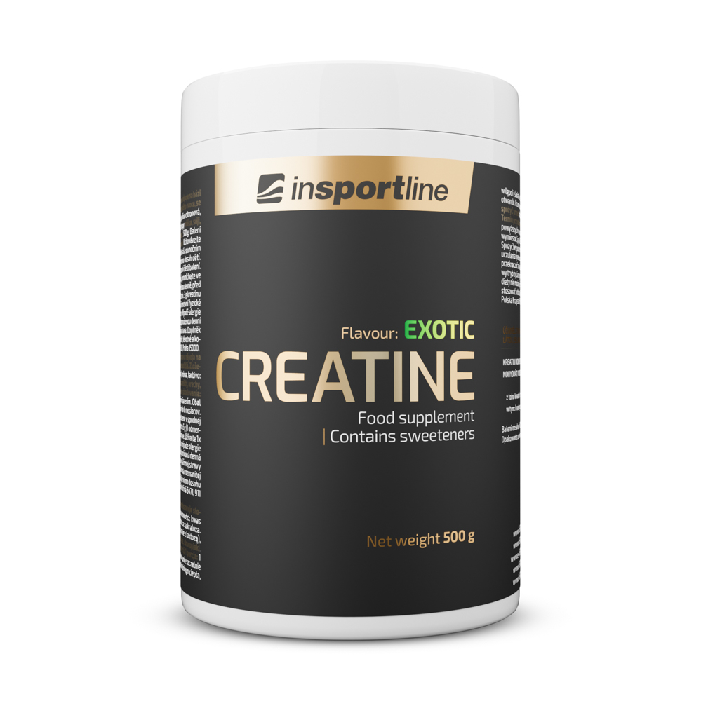Doplněk stravy inSPORTline Kreatin 500g zelené jablko - Obrázek 6