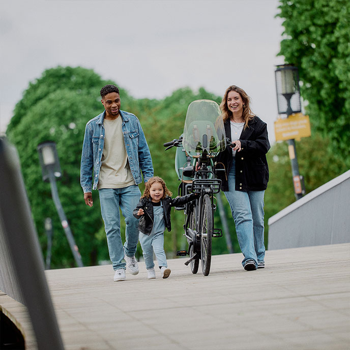 Přední sedačka na kolo s upínacím adaptérem Urban Iki Bincho černá/Bincho černá (obrázek 9)