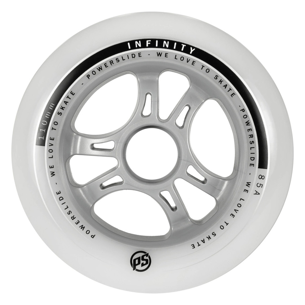 Levně In-line kolečka Powerslide Infinity 110 mm/85A 4 ks