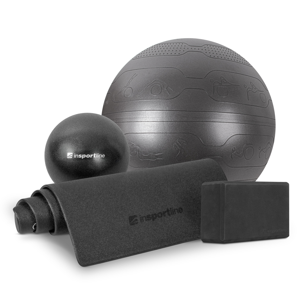 Jóga set inSPORTline Black
