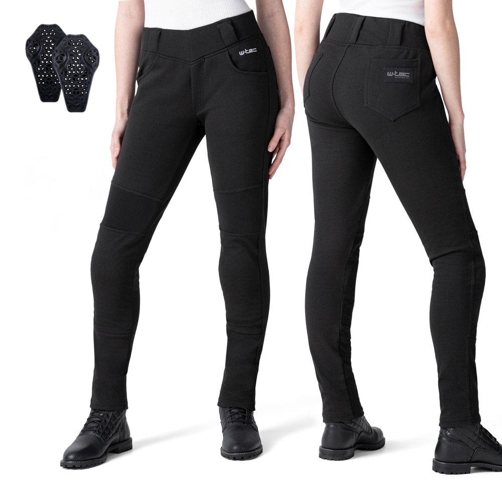 Dámské moto legíny W-TEC Lukrecia Base černá 3XL