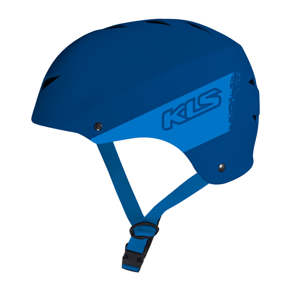 Dětská freestyle přilba Kellys Jumper Mini 022  Blue  XS/S (51-54).

Obvod lze snadno upravit regulačním kolečkem, takže budete mít jistotu že ani za divoké jízdy vám přilba z hlavy nespadne.

 Technický popis:


	pevná helma speciálně dělaná na BMX a Dirt Bike
	vnější skořepina z odolného ABS materiálu
	vnitřní část tvořena EPS materiálem
	12 větracích otvorů
	snadné nastavení obvodu pomocí regulačního kolečka
	nastavitelný řemínek s přezkou
	pohodlná výstelka
	vhodní i pro brusle, skateboard a další sporty
	nastavitelná velikost: 51-54 cm