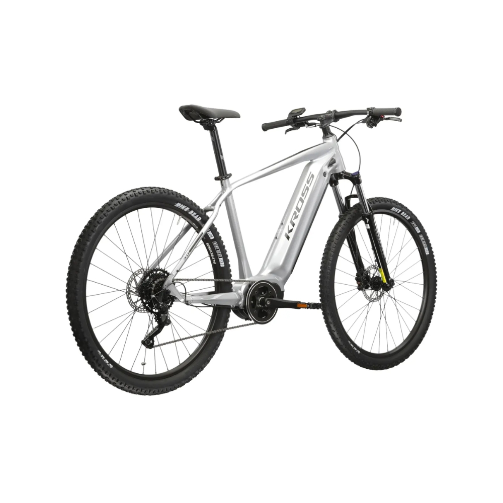 Horské elektrokolo Kross Hexagon Boost 3.0 29" Gen 004 S (16", 165-172 cm) stříbrná/černá/lesk (obrázek 3)