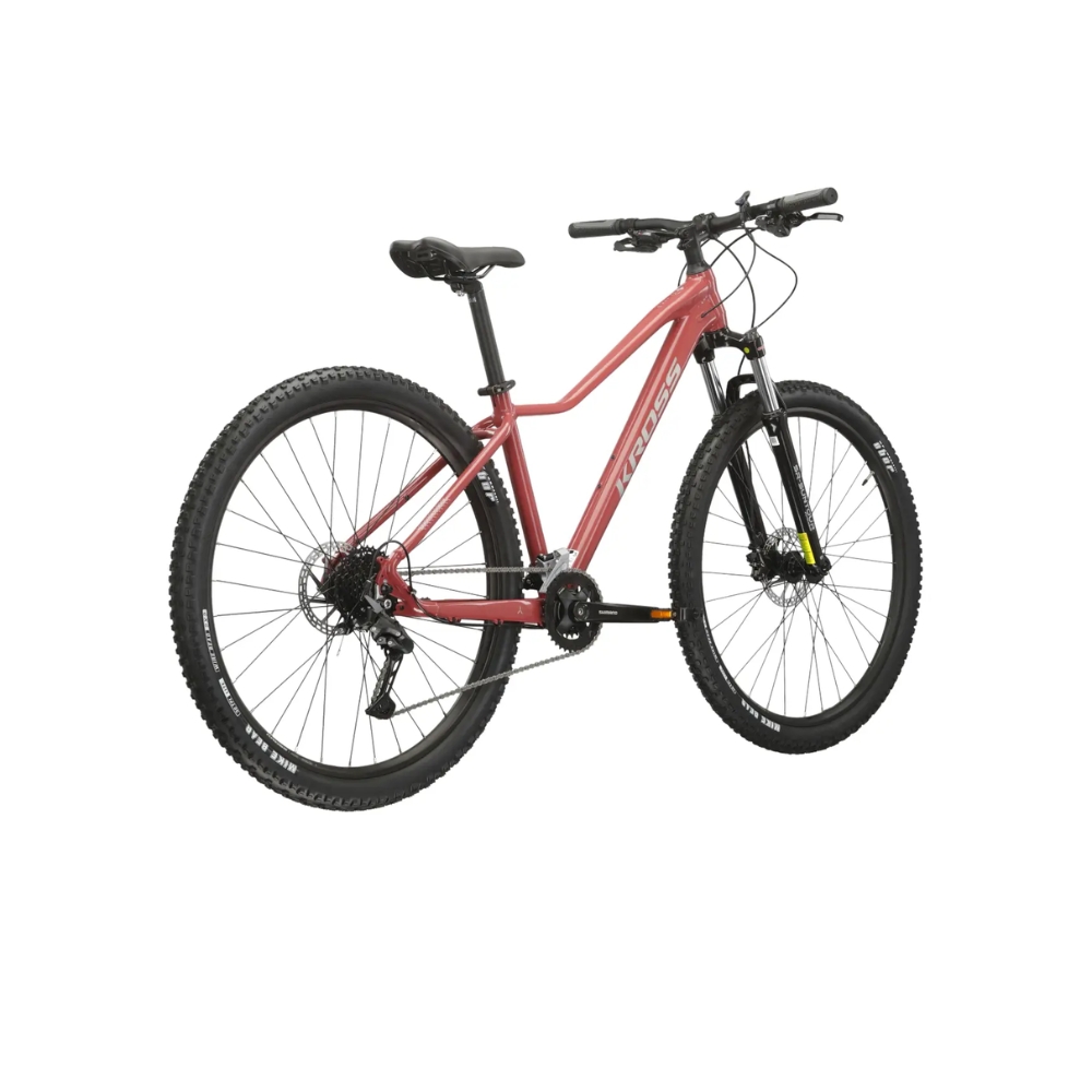 Dámské horské kolo Kross LEA 5.0 27,5" Gen 006 M (17", 160-170 cm) kaštanová/stříbrná/lesk (obrázek 3)