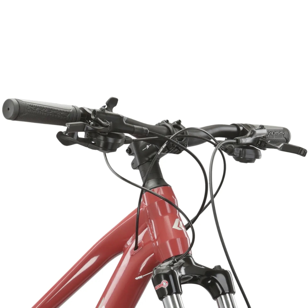 Dámské horské kolo Kross LEA 5.0 27,5" Gen 006 M (17", 160-170 cm) kaštanová/stříbrná/lesk (obrázek 4)
