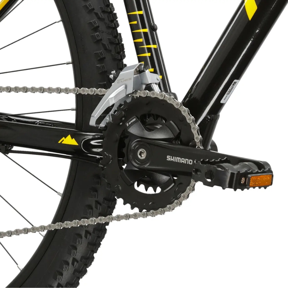 Horské kolo Kross Level 2.0 29" Gen 007 S (16", 165-172 cm) černá / žlutá / lesk - Obrázek 7