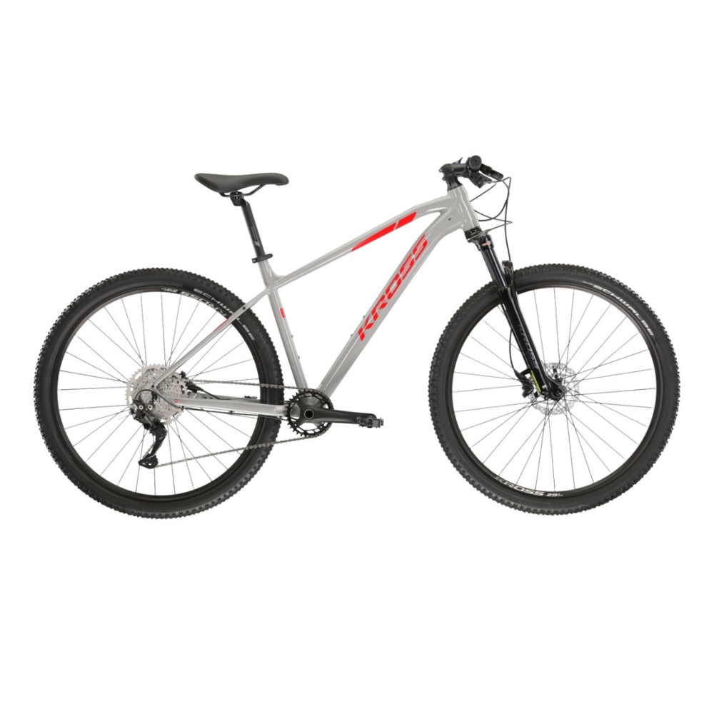 Horské kolo Kross Level 4.0 29" Gen 007 XL (20", 188-195 cm) šedá/červená/lesk (obrázek 9)