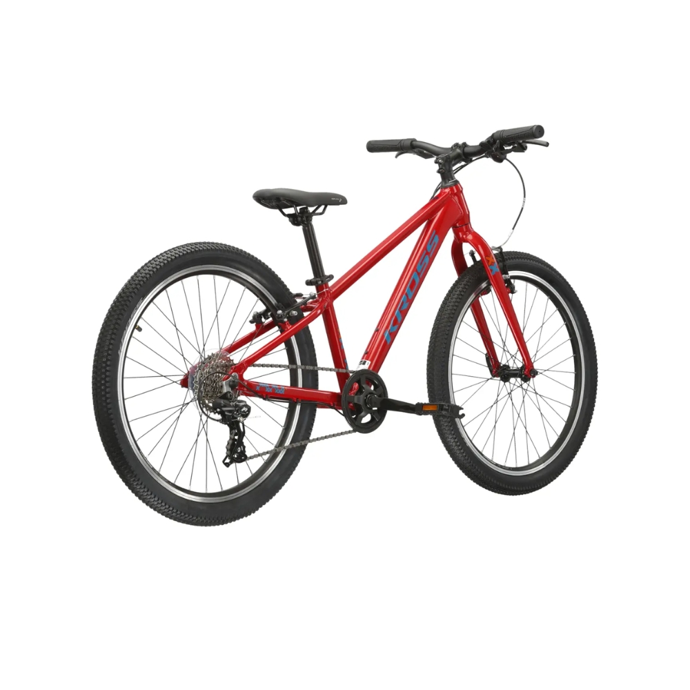 Juniorské kolo Kross LEVEL JR 1.0 24" Gen 007 S (12", 130-150 cm) béžová/červená/lesk (obrázek 4)
