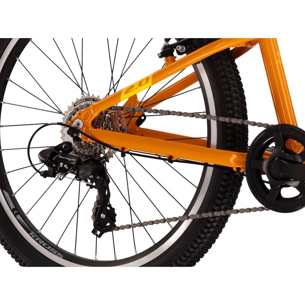 Juniorské kolo Kross Level JR 2.0 24" Gen 002 12" (138-148 cm) černo-červená (obrázek 5)