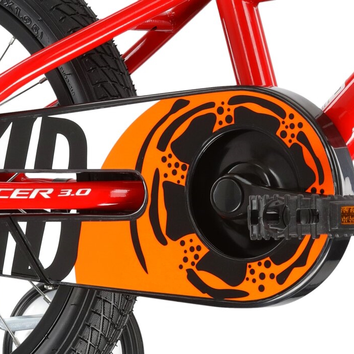 Dětské kolo Kross Racer 3.0 16" Gen 005 10" (110-130 cm) červená/oranžová/bílá (obrázek 8)
