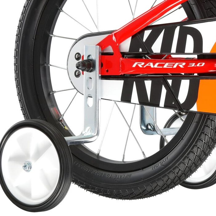 Dětské kolo Kross Racer 3.0 16" Gen 005 10" (110-130 cm) červená/oranžová/bílá (obrázek 7)