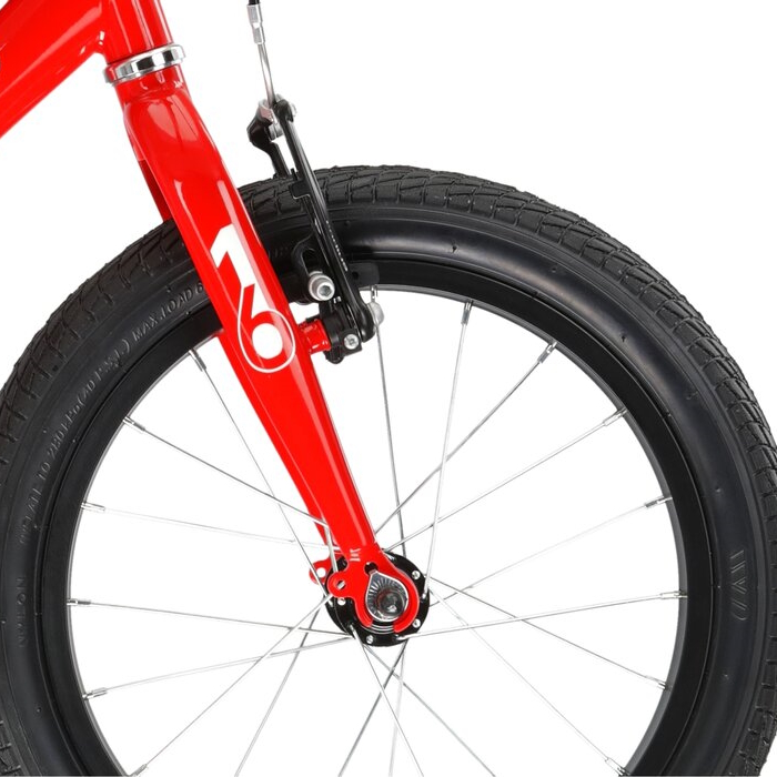Dětské kolo Kross Racer 3.0 16" Gen 005 10" (110-130 cm) červená/oranžová/bílá (obrázek 4)