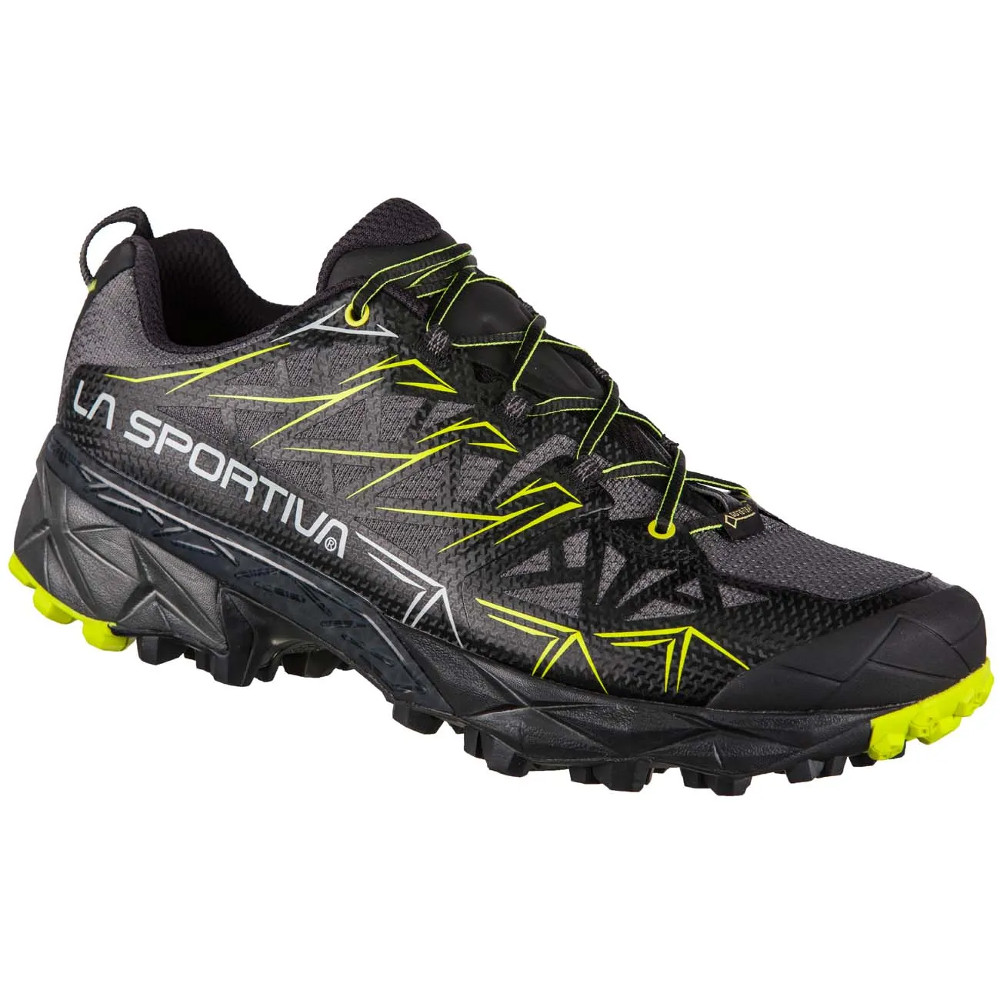 Pánské turistické boty La Sportiva Akyra GTX Carbon/Apple Green - 41