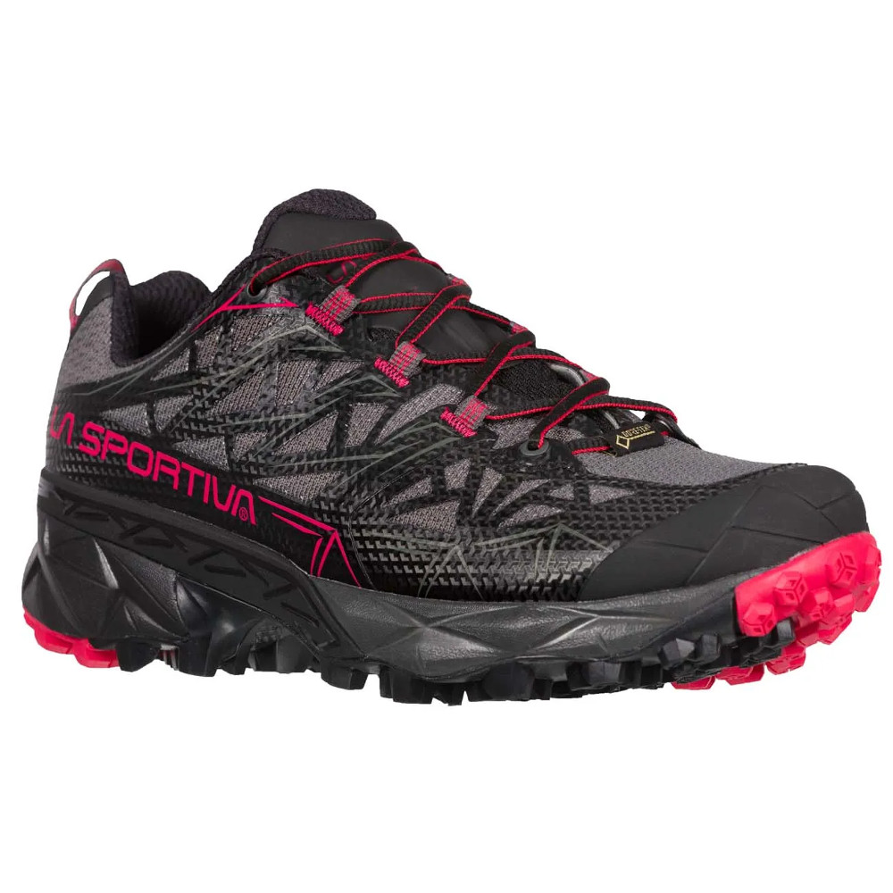 Dámské turistické boty La Sportiva Akyra Woman GTX Black/Orchid - 42