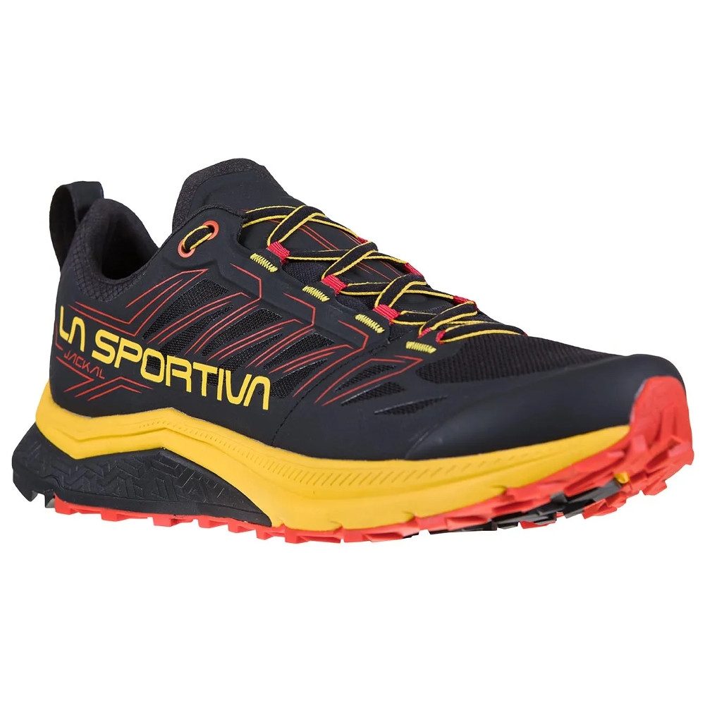 Pánské trailové boty La Sportiva Jackal  Black/Yellow  46,5