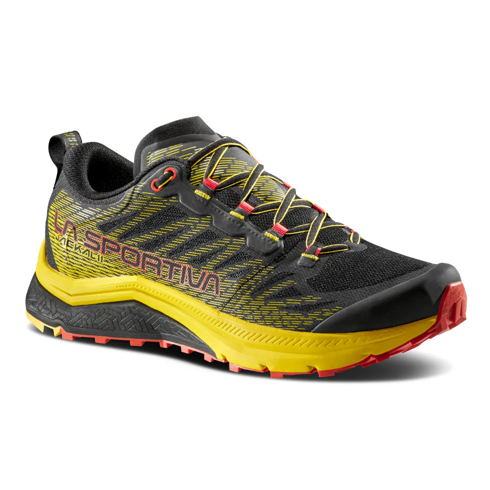 Pánské trailové boty La Sportiva Jackal II Black/Yellow - 42