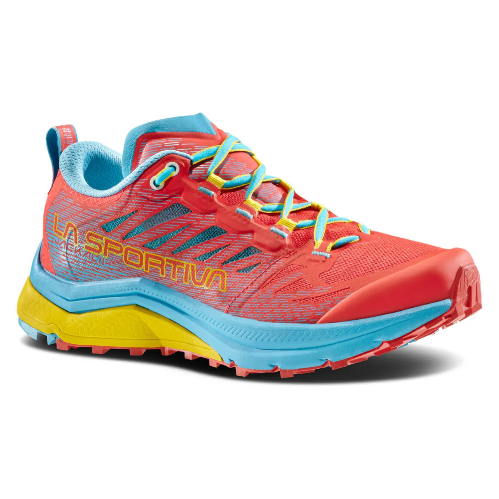 Dámské trailové boty La Sportiva Jackal II Woman Hibiscus/Malibu Blue - 38