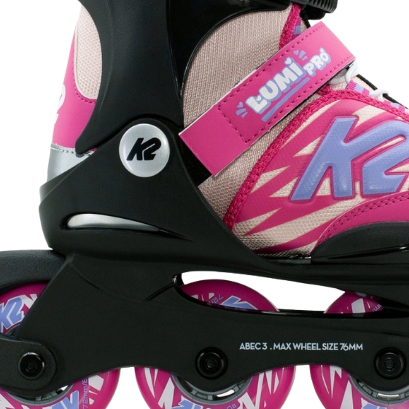 Dětské nastavitelné kolečkové brusle K2 Lumi PRO L (35-40) (obrázek 4)