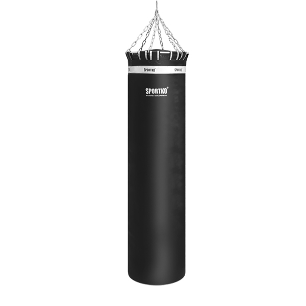 Boxovací pytel SportKO MP01 45x180 cm  černá - černá