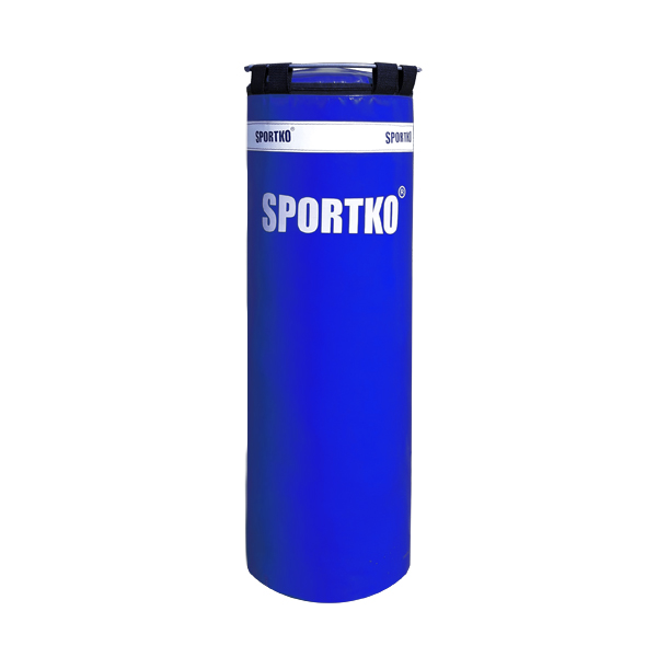 Boxovací pytel SportKO Classic MP4 32x85cm / 15kg  modrá - modrá