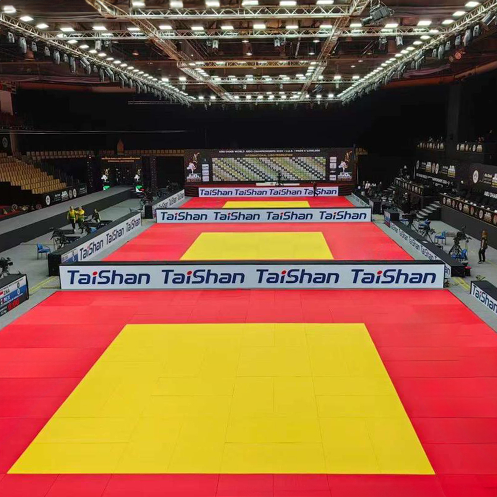 Judo Tatami Taishan 200x100x4 cm žlutá - Obrázek 5