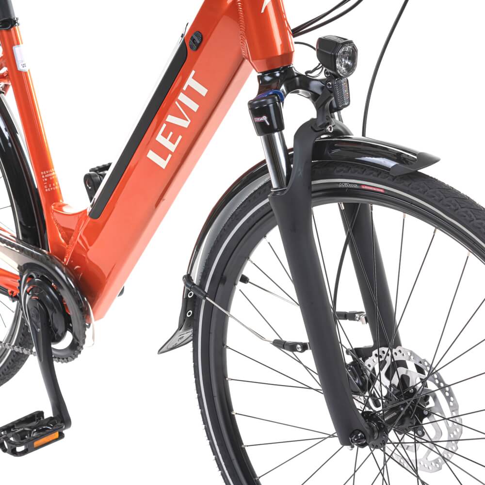 Městské elektrokolo Levit Musca Urban HD 630 28" 18" (160-180 cm) Orange Pearl (obrázek 4)