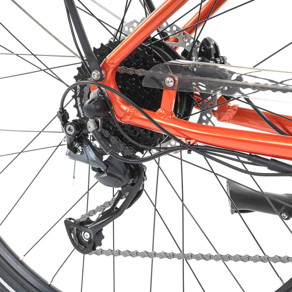 Městské elektrokolo Levit Musca Urban HD 630 28" 18" (160-180 cm) Orange Pearl (obrázek 8)