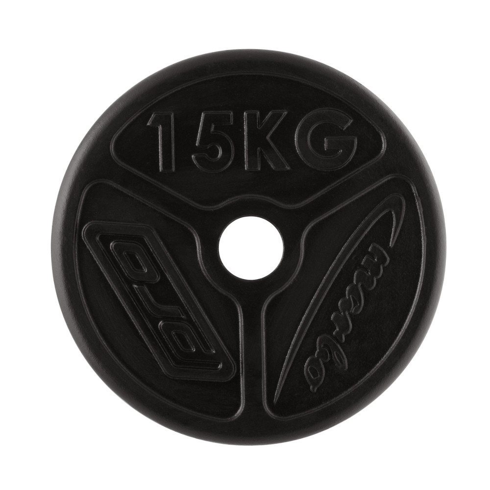 Levně Olympijský litinový kotouč Marbo Sport MW-O15 OLI 15 kg 50 mm