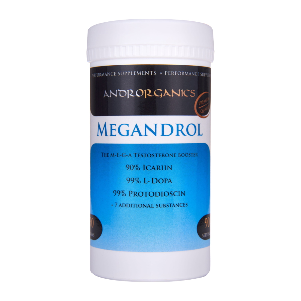 Testosteronový booster Androrganics Megandrol 90g