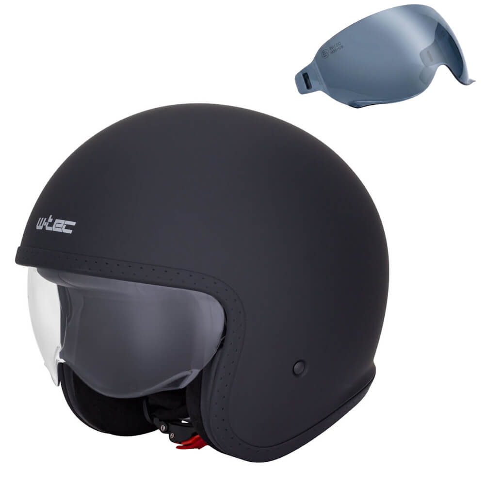 Moto přilba W-TEC Valkorne Noir matně černá S (55-56)