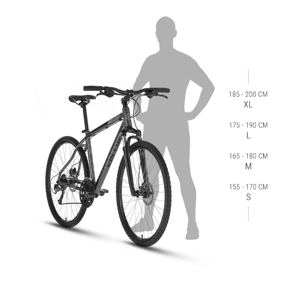 Pánské crossové kolo KELLYS CLIFF 90 28″ 9.0 S (17″, 155-170 cm) Thunderstorm Blue