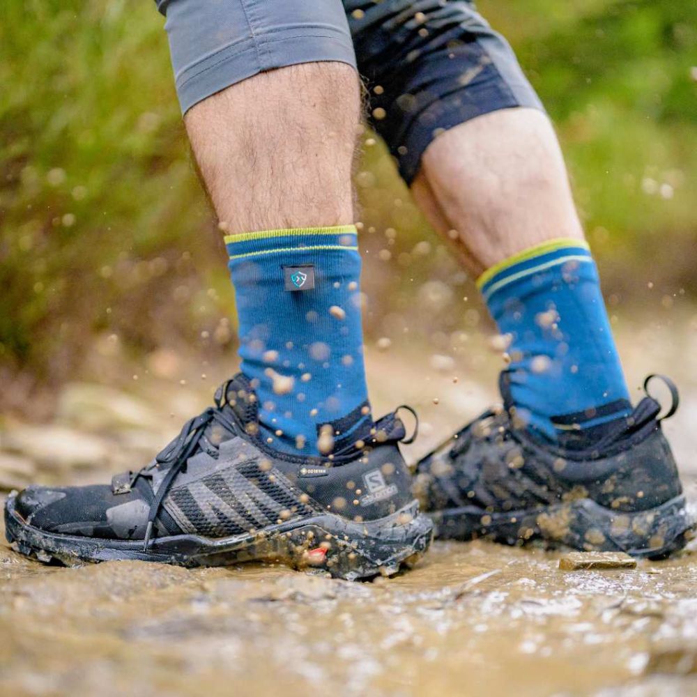 Nepromokavé ponožky DexShell Running Lite 2.0 Mallard Blue L (43-46) - Obrázek 3