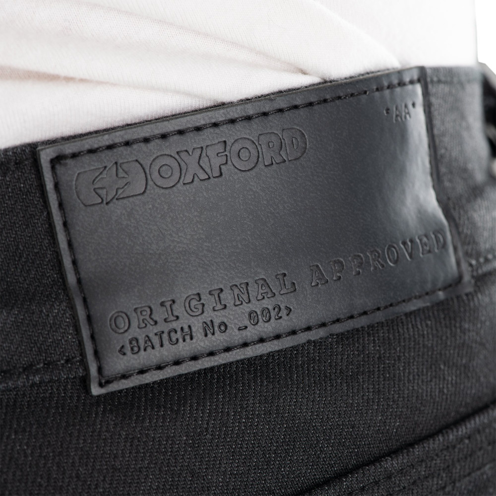 Pánské moto kalhoty Oxford Original Approved Jeans CE Slim Fit černá 44/32 (obrázek 10)