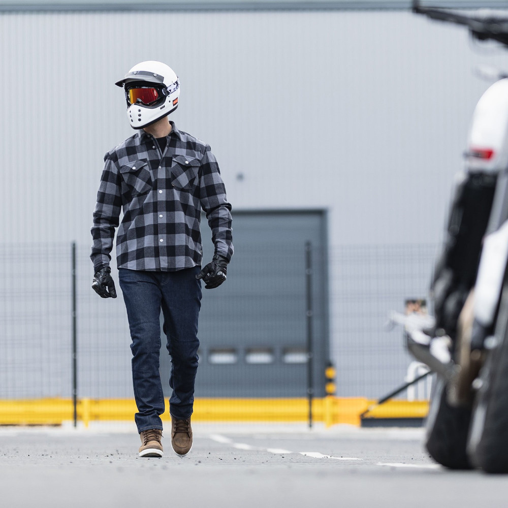 Pánské moto kalhoty Oxford Original Approved Jeans CE Slim Fit indigo 38/32 - Obrázek 5