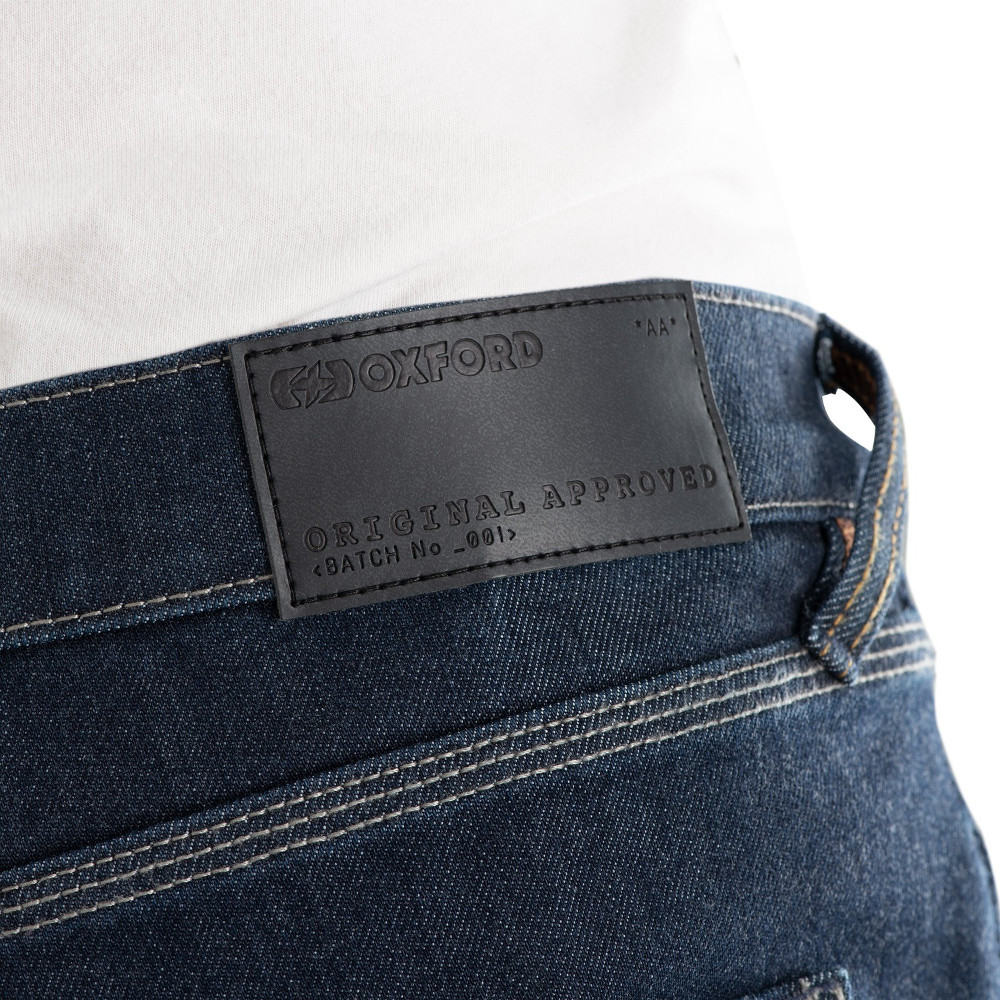 Pánské moto kalhoty Oxford Original Approved Jeans CE Slim Fit indigo 38/32 (obrázek 11)