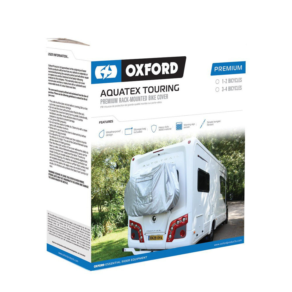 Plachta na 1-2 kola Oxford Aquatex Touring Premium - Obrázek 6